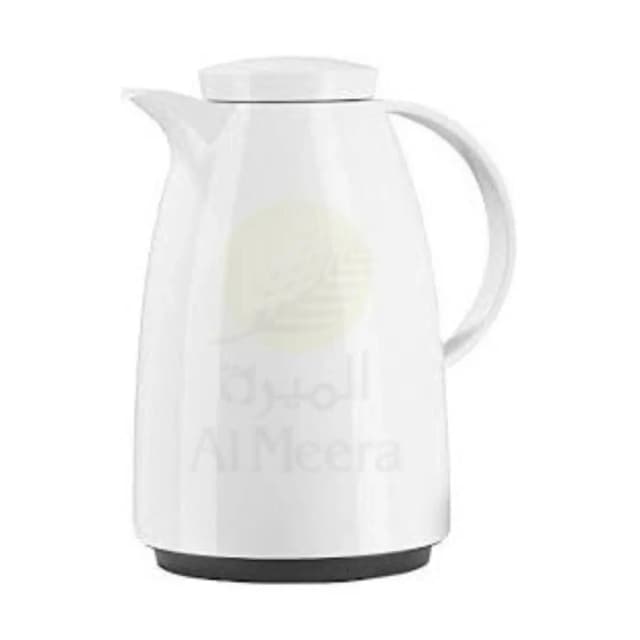 Emsa Vacuum Flask Auberge Screw Top White 1.5 L