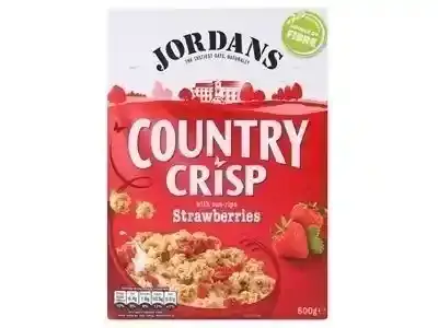 Jordans Country Crisp Sun-Ripe Strawberry Breakfast Cereal, 500g