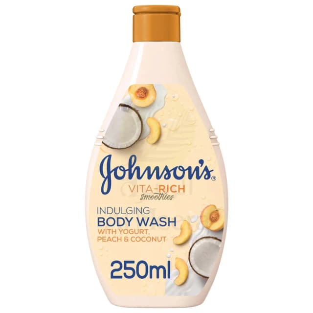 Johnson's Body Wash Vita Rich with Yogurt, Peach & Coconut 250ml