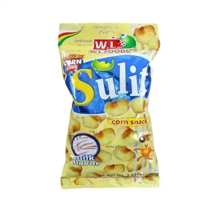 W.L. Foods Sulit Milk Flavor Corn Snack 100g