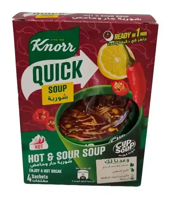 KNORR CUP A SOUP HOT N SOUR 76G