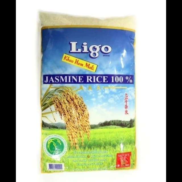 Ligo 100% Thai Jasmine Rice 10kg