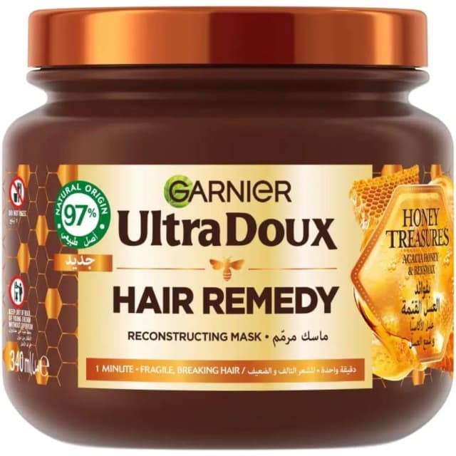 Garnier Hair Mask Ultra Doux Hair Remedy Honey Treasures 340 ml