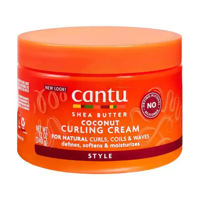 Cantu Curling Cream Shea Butter for Natural Hair Coconut 340g