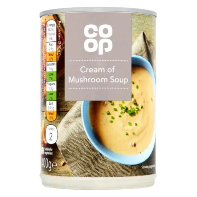 Co-Op Soup Cream of Mushroom 400 g