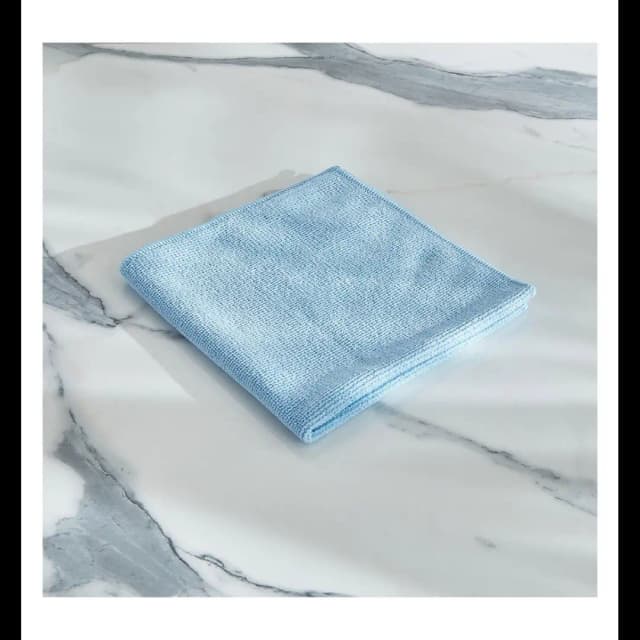 Lock & Lock Blue Microfiber Glass Window Cleaning & Polishing Cloth 29x38cm 1 Pc