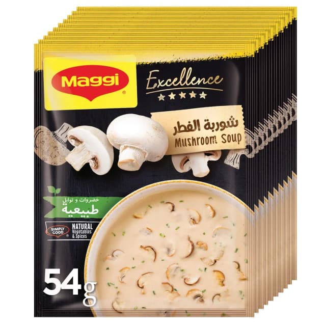 MAGGI SOUP EXCELLENCE MUSHROOM 54GX10