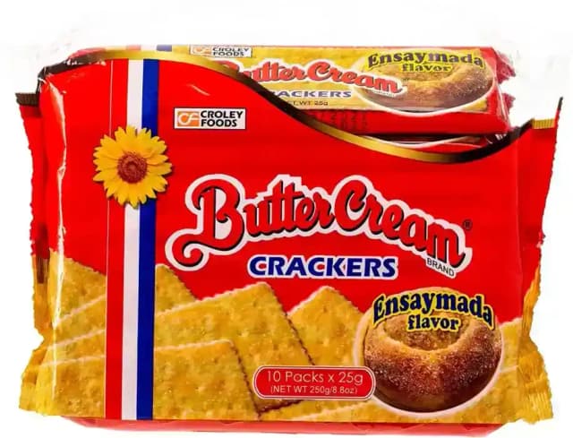 Croley Foods Cracker Butter Cream Ensaymada Flavor 25 g