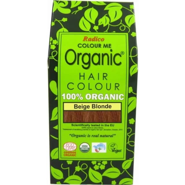 Radico Organic Hair Color Beige Blonde 100g
