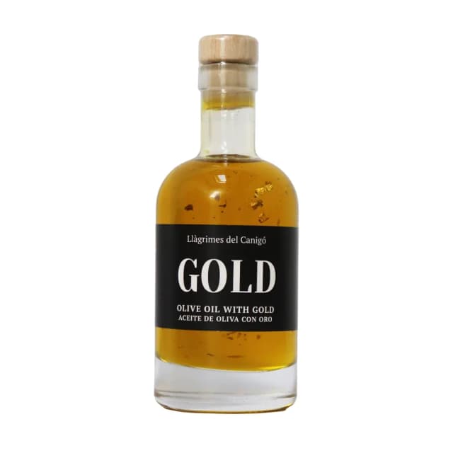 Llagrimes Del Canigo Olive Oil With Edible Gold Flakes 100ml