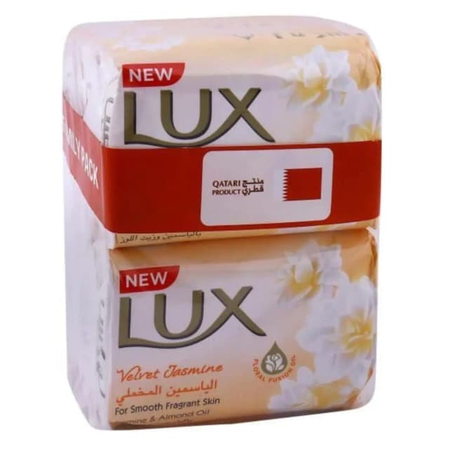 Lux Bar Velvet Jasmine 170gx6 Pieces