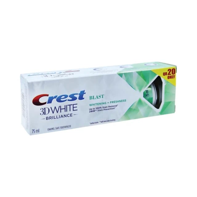Crest 3D White Brilliant Stain Removal Toothpaste 75ml Special Price