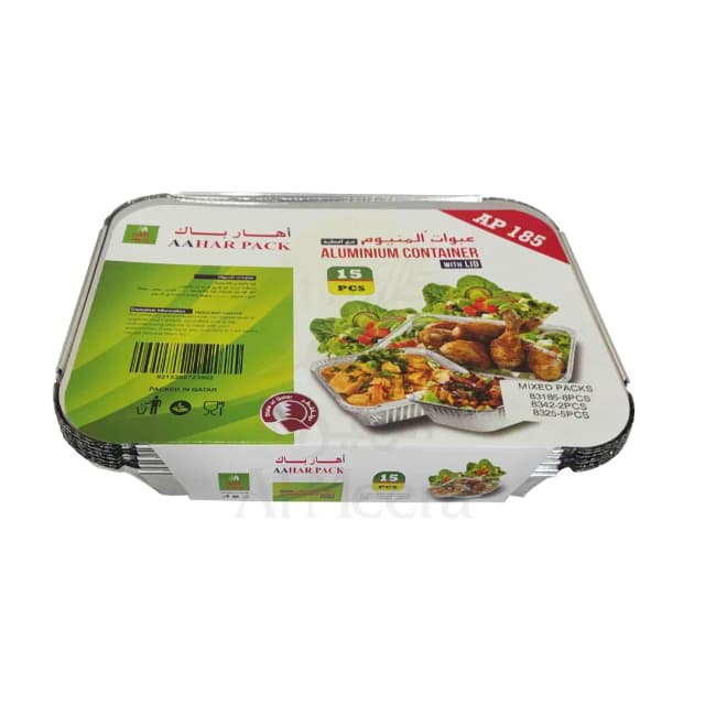 AP Aluminum Container Mixed Set 15 Pcs