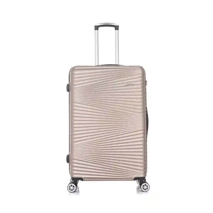 TRAVEL ONE 4W HARD TROLLEY BAG 51CM GOLD