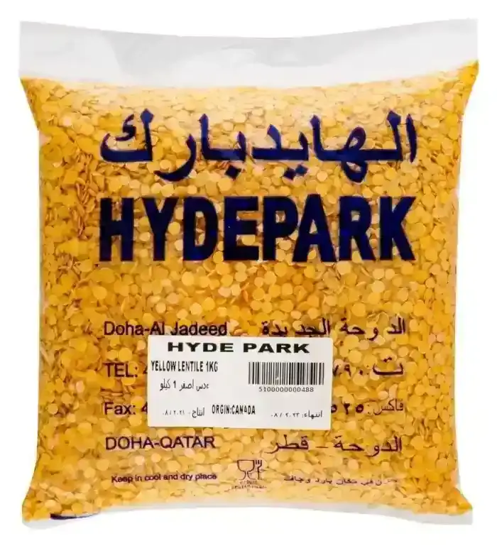 Hydepark Yellow Lentil, 1kg