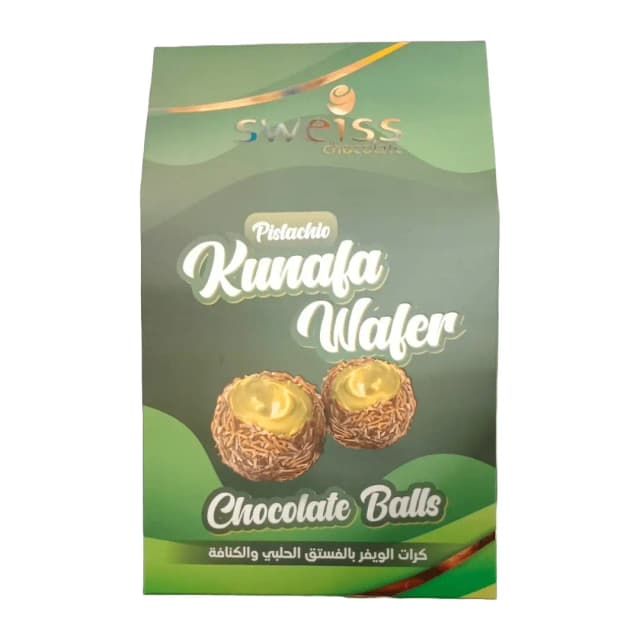 SWEISS PISTA KUNAFA WAFER CHCO BALL 205G