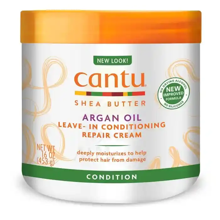Cantu Argan Oil Leave In Conditioning Repair Cream 473g
