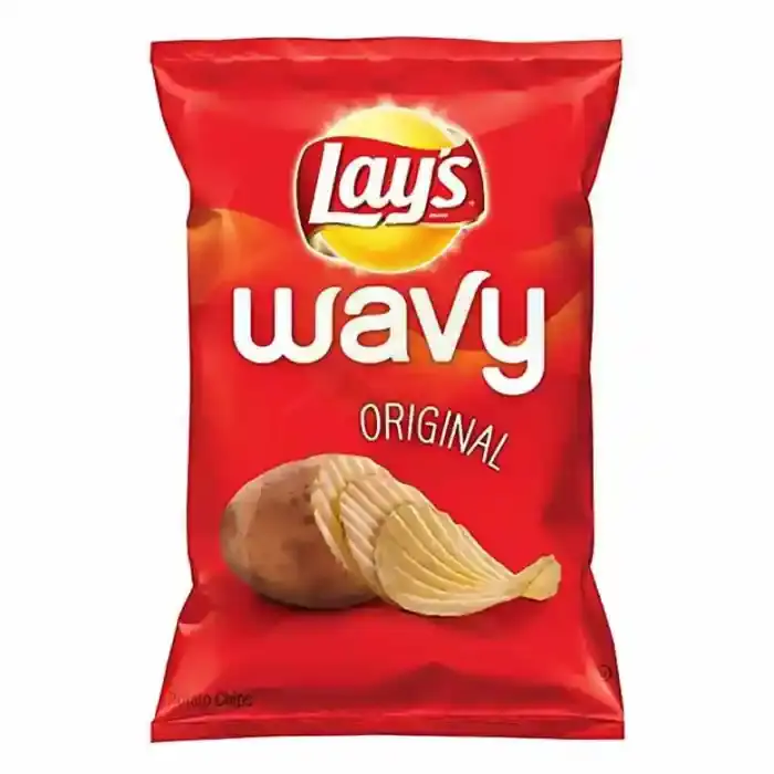 Frito Lay Lays Chips Wavy Original 184G