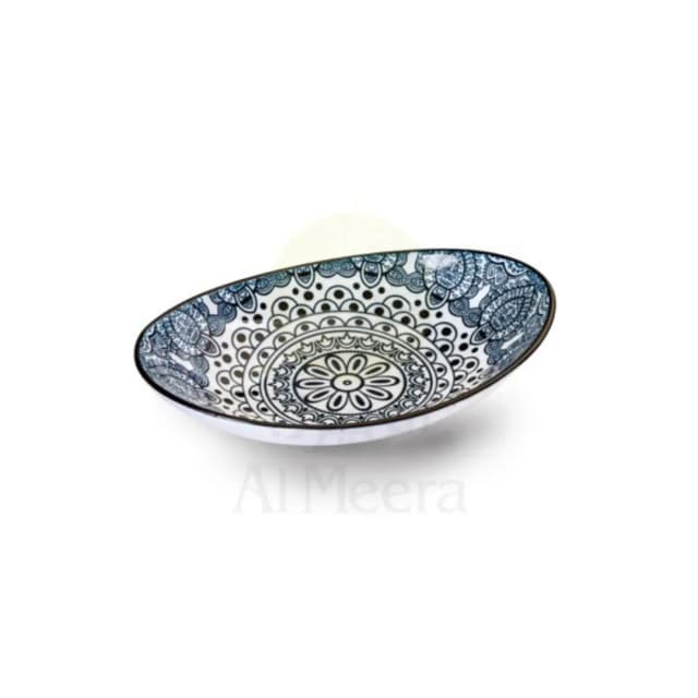 Che Brucia Bowl Arabesque Oval 7 Inch D03-014
