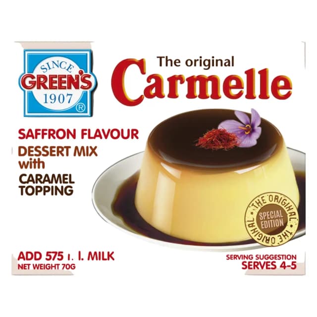 GREENS CARAMELLE WITH SAFFRON 70G