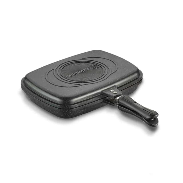 Korkmaz Duplo Double-Sided Frypan 34 x 25 x 8 cm
