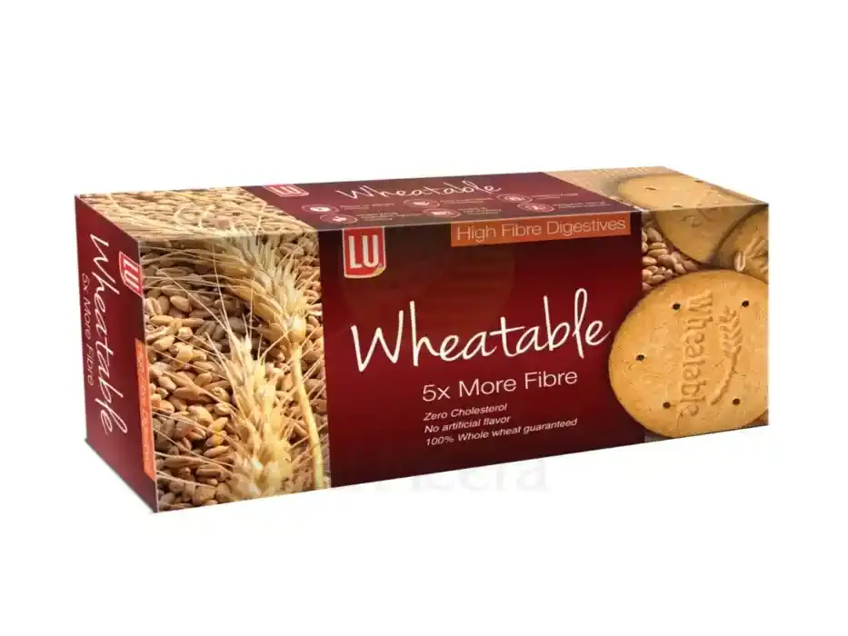 Lu Biscuits Wheatable High Fibre 129.6G
