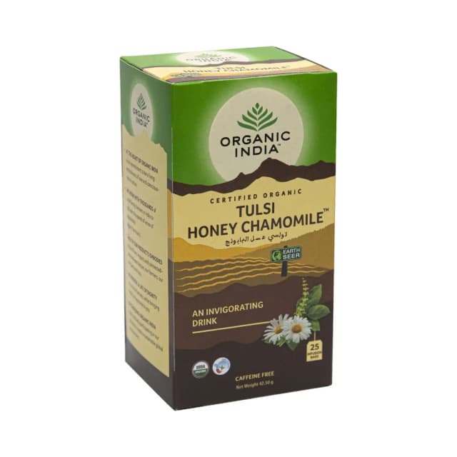 Organic India Tea Tulsi Honey Chamomile 32.4g