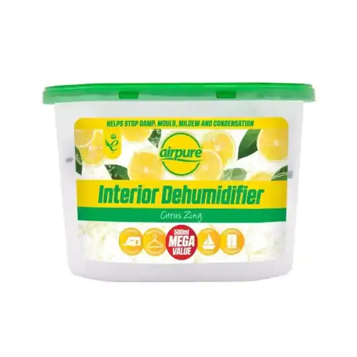 Airpure Interior Dehumidifier Citrus Zing 500ml