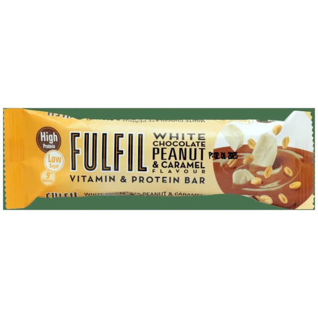 Fulfil White Peanut & Caramel Bar 55g