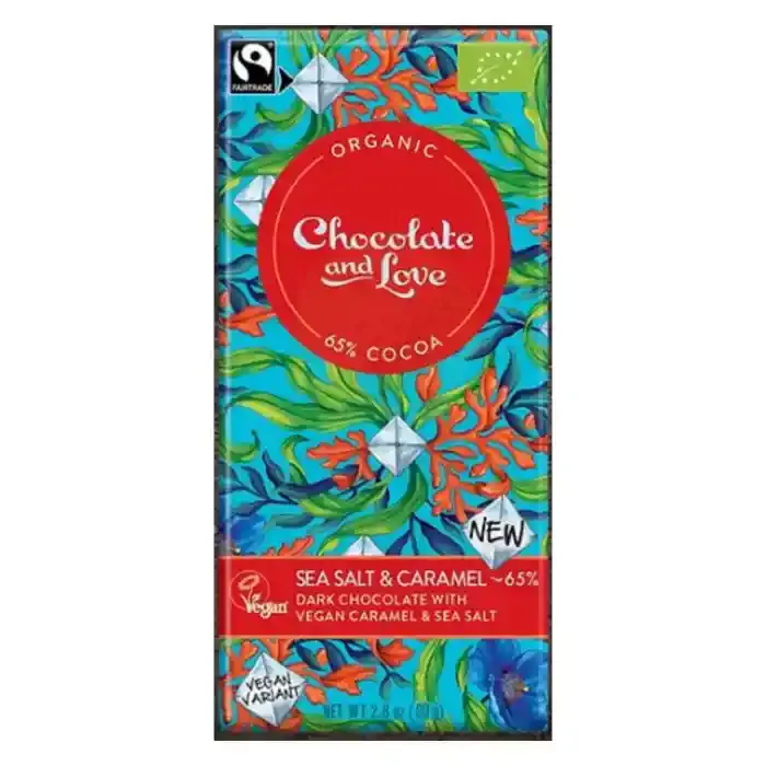 Chocolate And Love Seaslt&Carmel 65% 80G