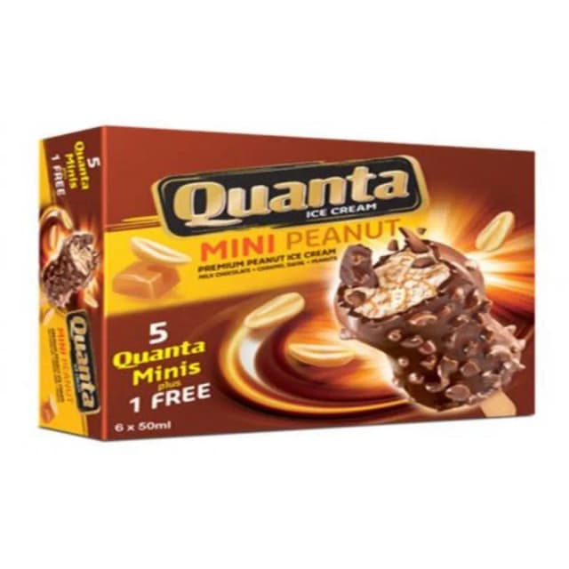 Quanta Mini Peanut Ice Cream Stick 50ml x 6