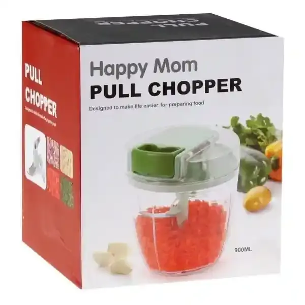 Happy Mom Pull Chopper 900ml