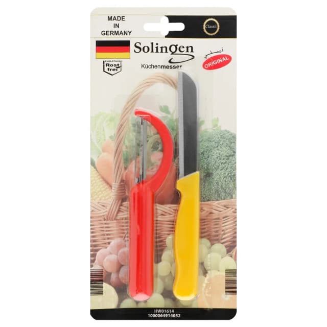 Solingen Knife & Peeler Pack of 2
