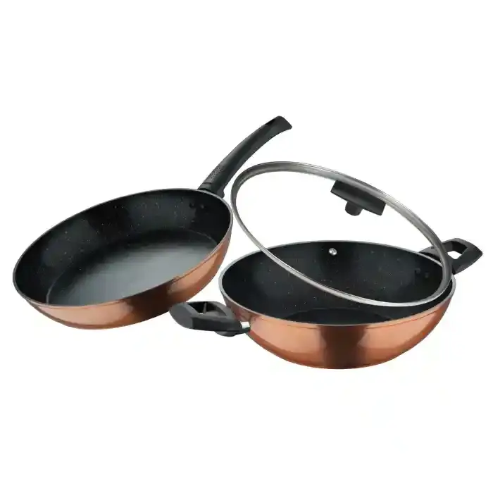 Everyday Cookware Set 3 pcs Forged Aluminum