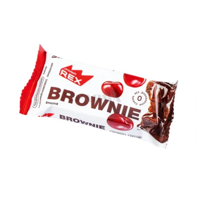 Rex Brownie Cherry Protein Cake 50g