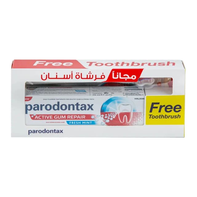 Parodontax Gum Repair Toothpaste 75ml+Toothbrush Special Price