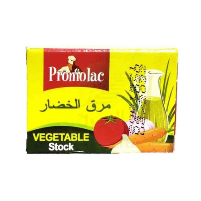 PROMOLAC VEGETABLE STOCK CUBES 20g