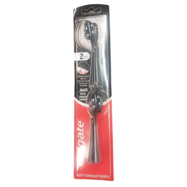 Colgate Toothbrush Refills 360 Charcoal Btb 1 pc