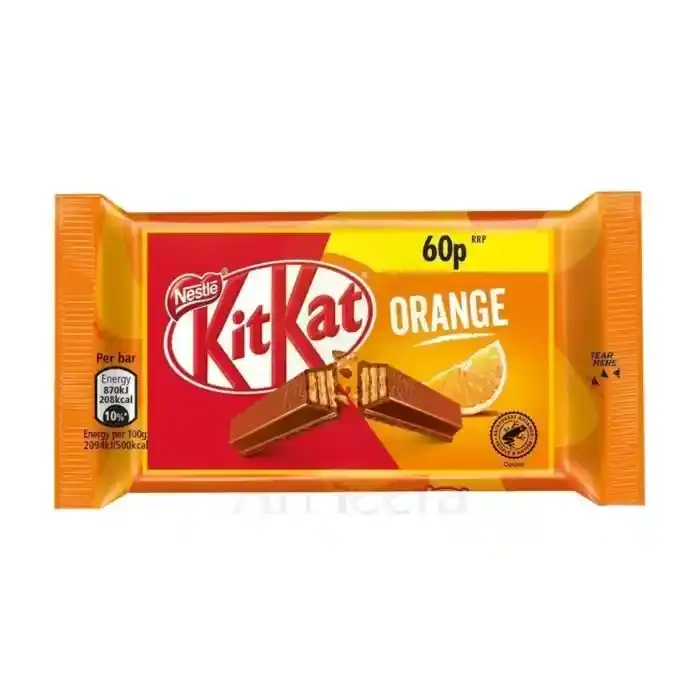 Nestlé KitKat Four Finger Orange Chocolate 41.5 g