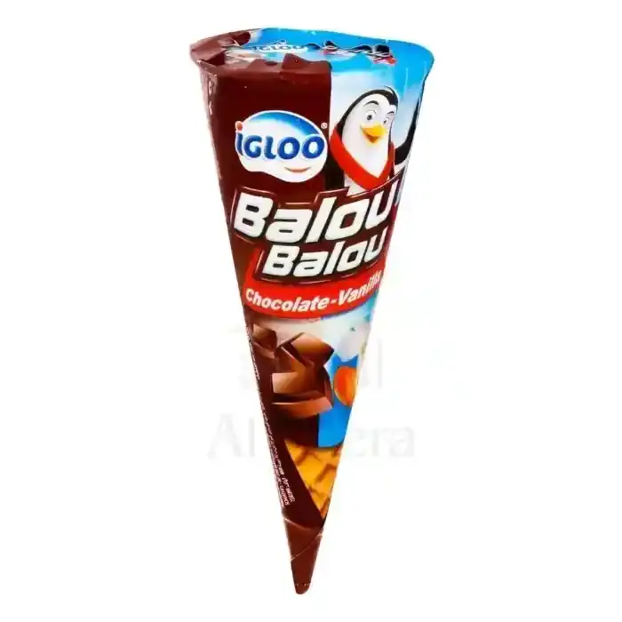 Igloo Ice Cream Cone Balou Chocolate Vanilla 120ml