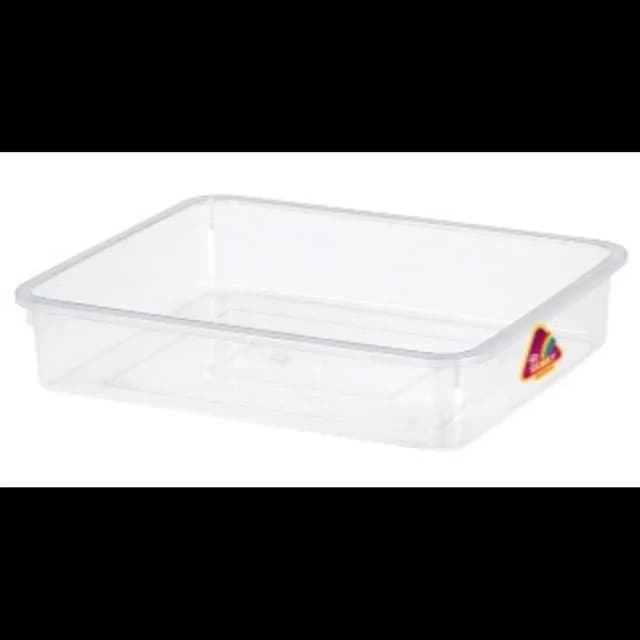 Family Plastic Tray Multi Transparent 16000 ml Model 444