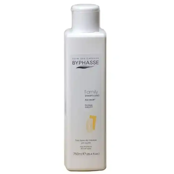 Byphasse Protege Adoucit Family Hair Shampoo, 750ml