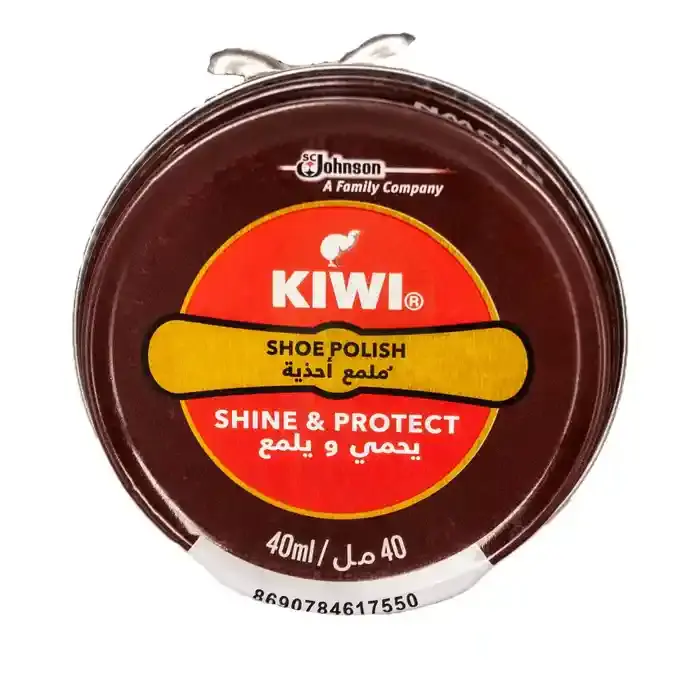 KIWI PASTE SHOE POLISH BROWN 40 ML