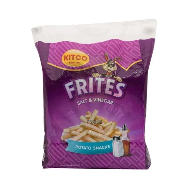 Kitco Frites Salt & Vinegar Chips 16gx24Pieces