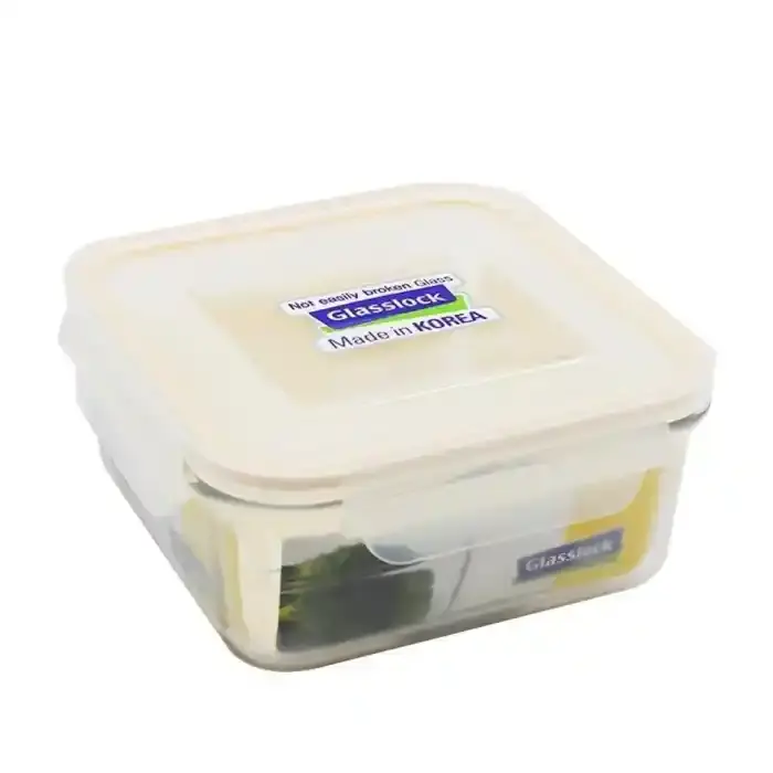 Glasslock Food Container Square 1200ml