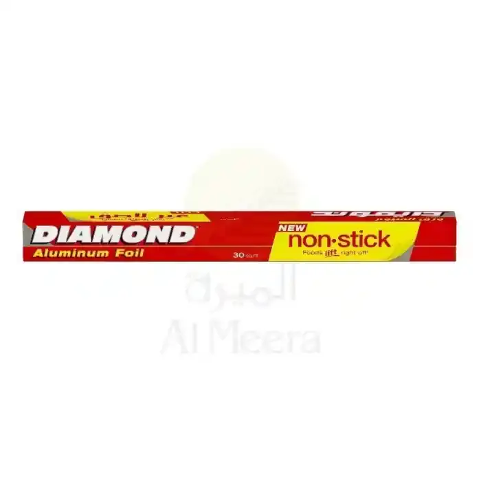 Diamond Aluminum Foil Non-Stick 30Sq.Ft.
