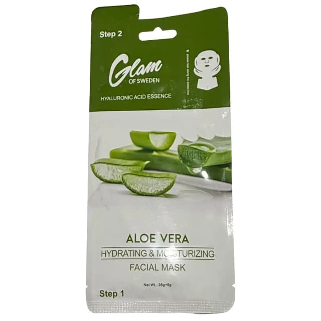 Glam of Sweden Aloe Vera Facial Mask 40g