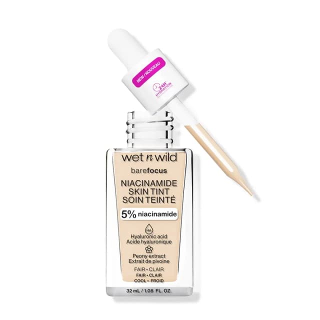 Wet N Wild Niacinamide Face Skin Tint Fair 32ml