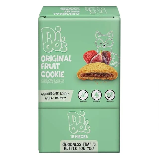 Dido's Fruit Cookie Original 16gx16 Pieces