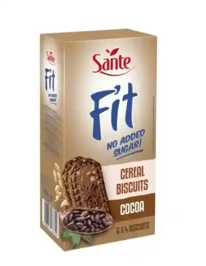 Sante Fit Cocoa Cereal Biscuits No Added Sugar 300g